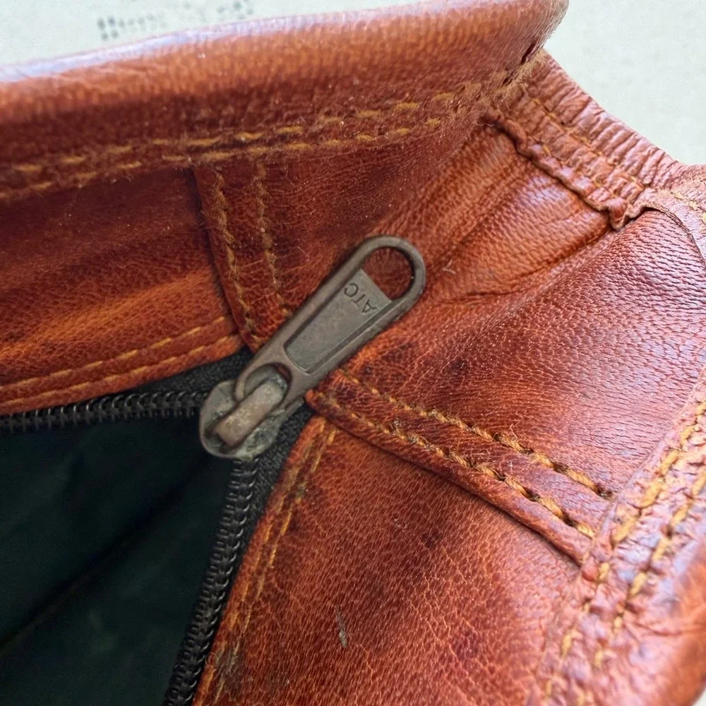 Vintage Unbranded Leather Tote Bag